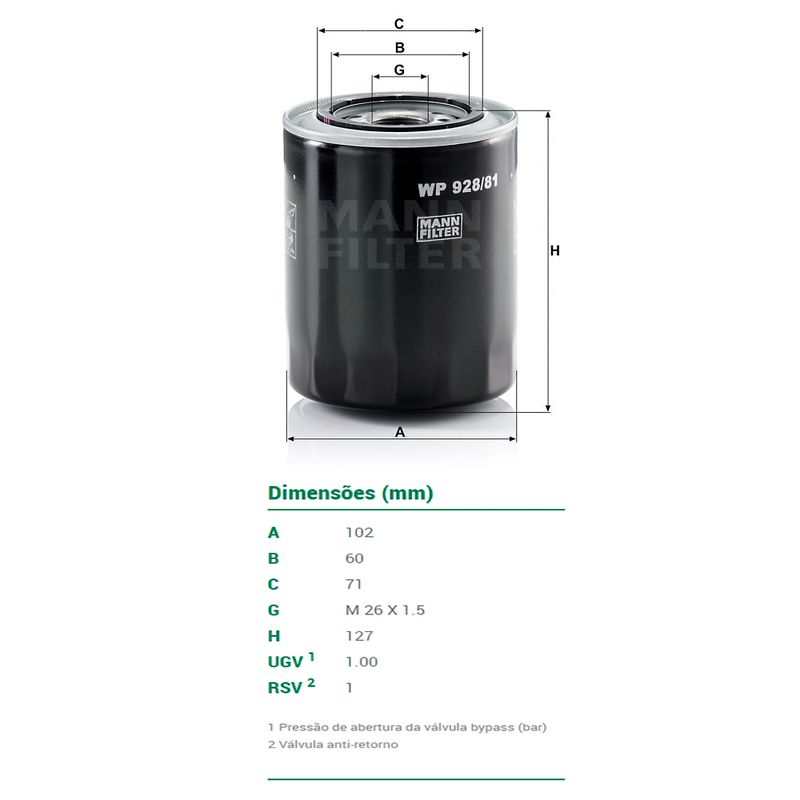 Filtro-De-Oleo-Mann-Wp92881-Mitsubishi-L200-L300-Pajero-Hyundai-H100-Kia-Besta-DPS-7513011-02