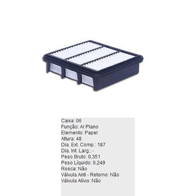 Filtro-De-Ar-Do-Motor-Cerato-I30-Tecfil-Arl2334-DPS-7514107-01