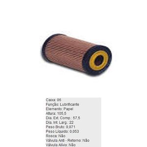 Filtro De Oleo Tecfil Pel674 Gm Cruze Sonic