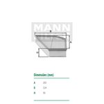 Filtro-De-Ar-Do-Motor-Captiva-Mann-Filter-C28006-DPS-7514425-01