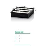 Filtro-De-Ar-Do-Motor-Pajero-Mann-Filter-C21361-DPS-7514468-02