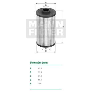 Filtro De Oleo Mann Filter Hu7013X Hyundai Azera Veracruz