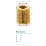 Filtro-Oleo-Lubrificante-Refil-Hu816Zkit-Mann-DPS-7516339-02