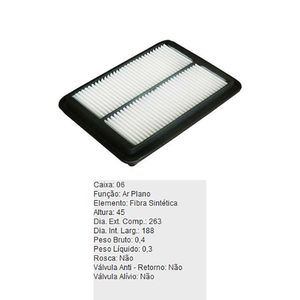 Filtro De Ar Do Motor Nissan Frontier Tecfil Arl1657