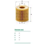 Filtro-De-Oleo-Lubrificante-Refil-Hu7019Z-Mann-DPS-7518625-02