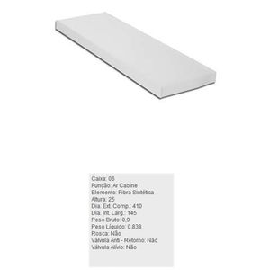 Filtro De Ar Condicionado Acp002 Tecfil