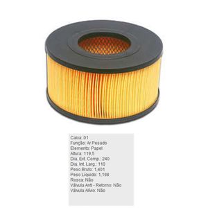 Filtro Ar Ap7070 Tecfil