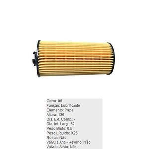 Filtro De Oleo Lubrificante Pel679 Tecfil