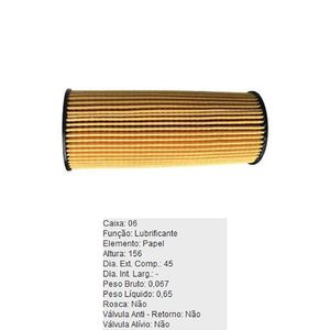 Filtro De Oleo Lubrificante Pel719 Tecfil
