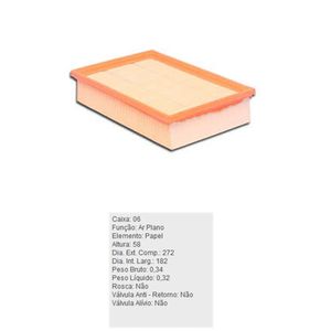 Filtro De Ar Motor Arl5816 Tecfil