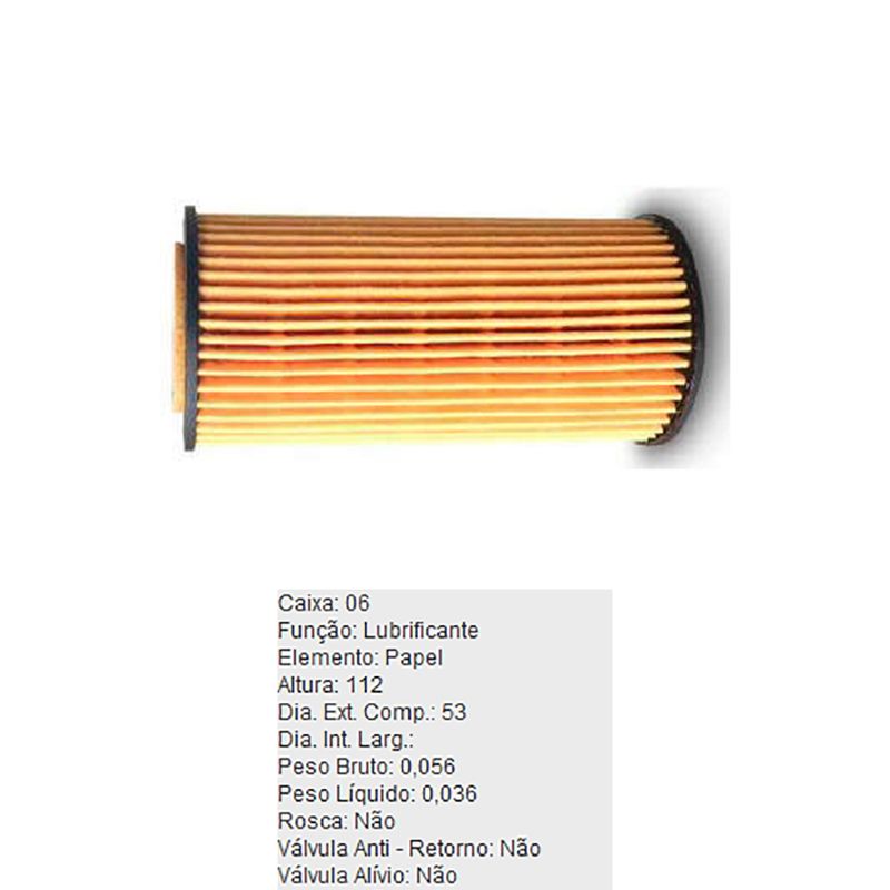 Filtro-De-Oleo-Lubrificante-Pel680-Tecfil-DPS-7530340-01