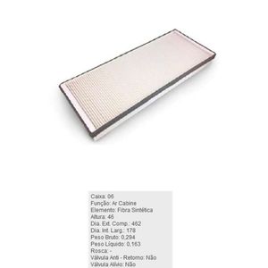 Filtro De Ar Condicionado Acp428 Tecfil