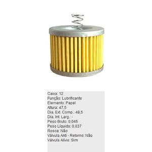 Filtro Oleo Lubrificante Pl249 Tecfil