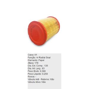 Filtro De Ar Motor Ars9992 Tecfil