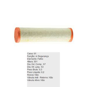Filtro De Ar Do Motor Gm Blazer Grand Blazer S10 Tecfil Asr868