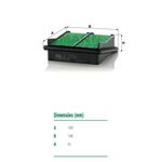 Filtro-De-Ar-Do-Motor-Honda-Fit-Mann-Filter-C1724-DPS-84071-02