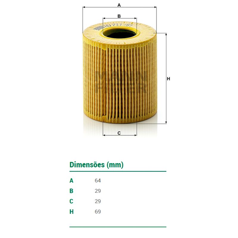 Filtro-De-Oleo-Mann-Hu71151X-Citroen-Aircross-C3-C4-Xsara-Picasso-Peugeot-206-207-208-307-DPS-84111-02