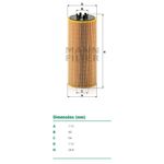 Filtro-Oleo-Lubrificante-Refil-Hu12110X-Mann-DPS-86199-02