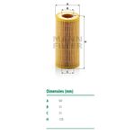 Filtro-De-Oleo-Mann-Hu7196X-Audi-A1-A3-A4-Tt-Vw-Jetta-Passat-DPS-89999-02