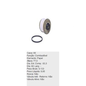 Filtro De Combustivel Toyota Hilux Mitsubishi L200 Tecfil Pc949
