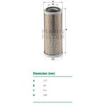 Filtro-De-Ar-Do-Motor-Hyundai-H100-Ford-Pampa-Mann-Filter-Filter-C131144-DPS-9100-02