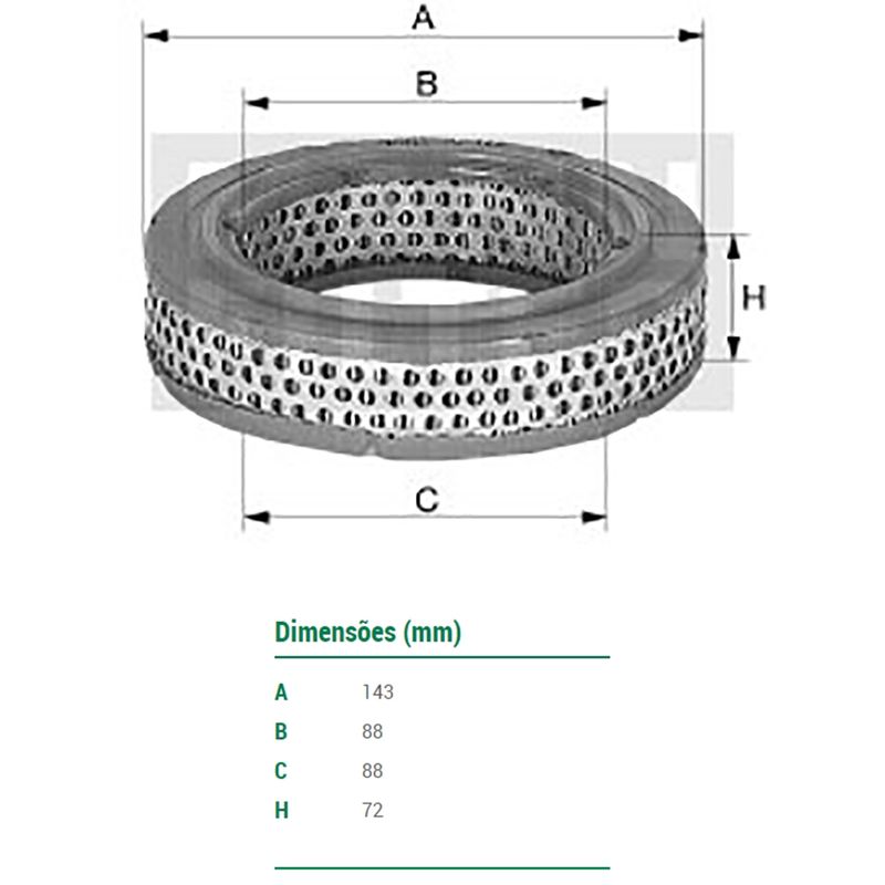 Filtro-De-Ar-Do-Motor-Vw-Fusca-Mann-Filter-C15351-DPS-9105-01