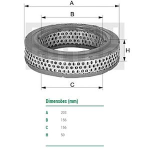 Filtro De Ar Motor C2120 Mann Filter