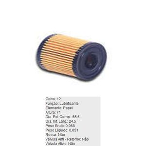 Filtro De Oleo Tecfil Pel108 Citroen Aircross C3 C4 C5 Ds3 Ds4