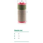 Filtro-Ar-C261100-Mann-DPS-93817-02