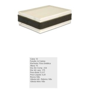 Filtro De Ar Condicionado Scania 114 124 164R F94 K114 K124 Tecfil Acp009