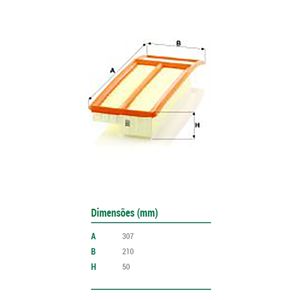 Filtro Ar - C370011 Mann Filter