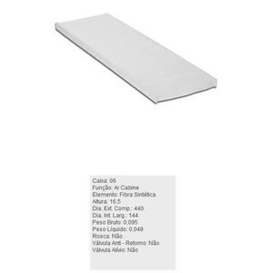 Filtro De Ar Condicionado Citroen Jumper Peugeot Boxer Fiat Ducato Tecfil Acp105