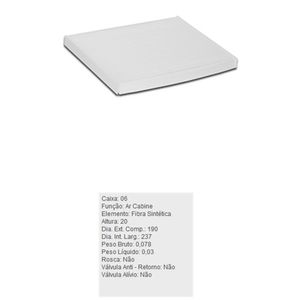 Filtro De Ar Condicionado Hyundai Tucson Tecfil Acp971