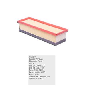 Filtro De Ar Do Motor Citroen Aircross Berlingo C3 Xsara Picasso Peugeot 208 Tecfil Arl5053