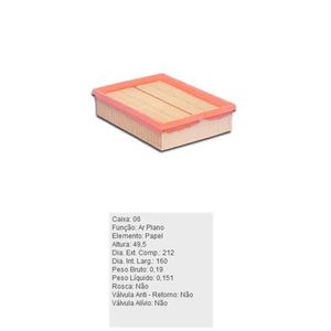 Filtro De Ar Do Motor Ford Fusion Tecfil Arl9612