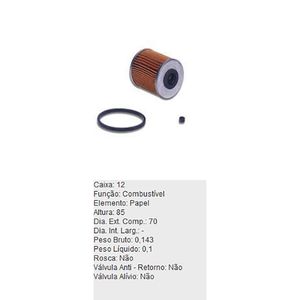 Filtro De Combustivel Renault Master Tecfil Pc947