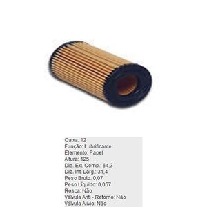 Filtro De Oleo Tecfil Pel313 Audi A1 A3 A4 Tt Vw Jetta Passat