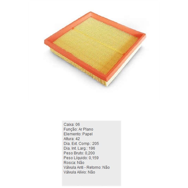 Filtro-De-Ar-Do-Motor-Chery-Face-Q-22B-Tecfil-Arl9112-DPS-6310228-01