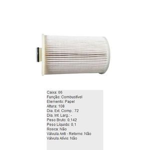 Filtro De Combustivel Ford Ranger Tecfil Pc950