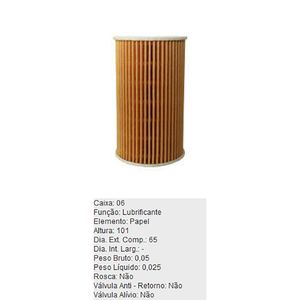 Filtro De Oleo Tecfil Pel677 Audi A4 A5 Vw Amarok Cc Passat