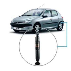 Amortecedor Peugeot 206 2005 a 2009 Traseiro Cofap Gbl1247 Unitário