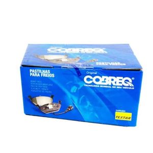 Pastilha De Freio 306 Xsara Dianteira Cobreq N1100 Com Alarme Sistema Girling Jogo
