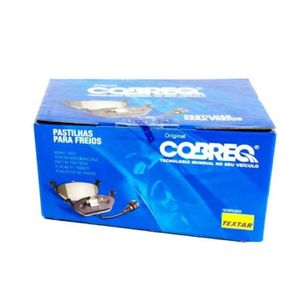 Pastilha De Freio Tempra Dianteira Cobreq N530 Sem Alarme Sistema Teves Jogo