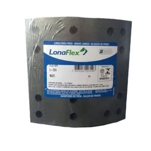 Lona De Freio Caminhao 1415 4.4 8V Dianteira Ou Traseira 3° Eixo Std L224Na Lonaflex