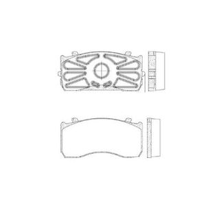Lona De Freio 8150 Caminhao Std 3.0 8V Dianteira Ou Traseira Std Fd59Af600 Fras Le