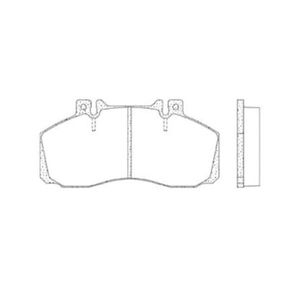 Lona De Freio 7500 4.3 Dianteira Ou Traseira 1X L219X Lonaflex
