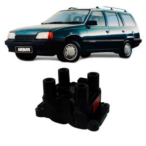 Bobina de Ignição 4 Pinos Bosch GM Ipanema Kadett Vectra F000Zs0205