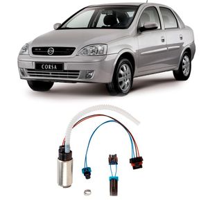 Kit Bomba de Combustível Elétrica Interna Astra Corsa Vectra Zafira Bosch F000Te145J