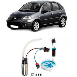 Kit Bomba de Combustível Elétrica Interna Citroen C3 Bosch F000Te145P