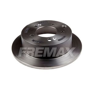 Par Disco Freio Traseiro Solido Sem Cubo 262Mm 5 Furos Bd5169 Fremax